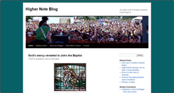 Desktop Screenshot of highernoteblog.com